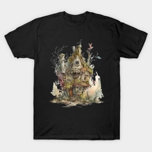 Goblincore house creepy cute house T-Shirt